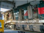 FXE Super 7 Locomotive wrecked at Silao